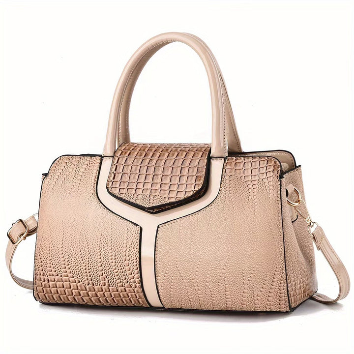 Isolarenna - Handbag With Crocodile Texture