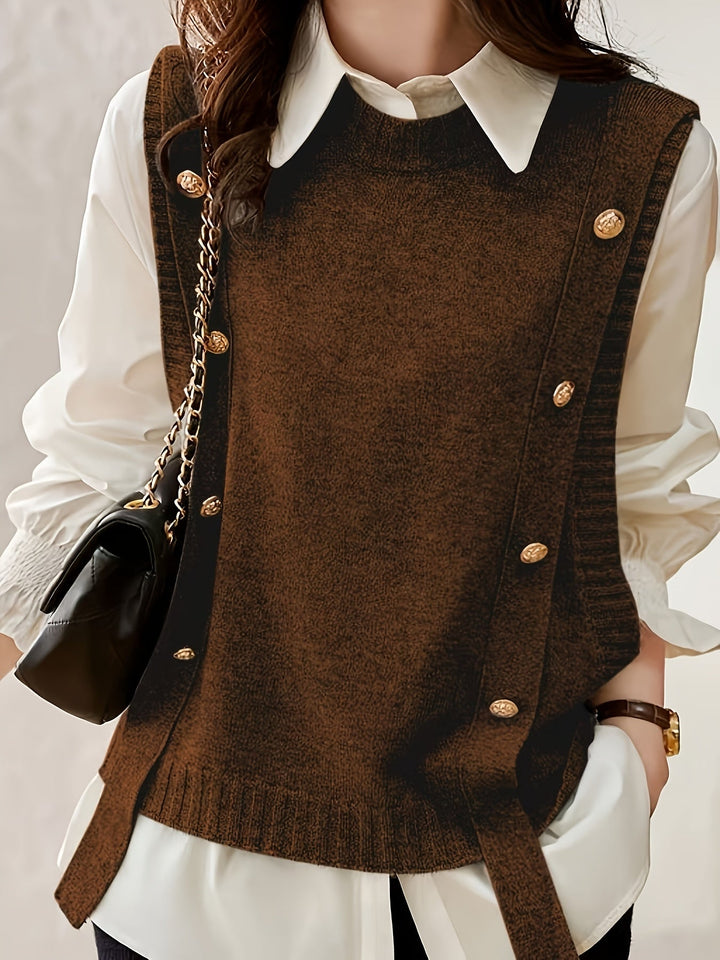 Caelette - Casual Vest Sweater