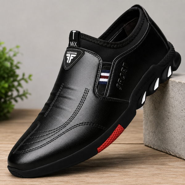 Raffan - Elegant Slip On Leather Shoes