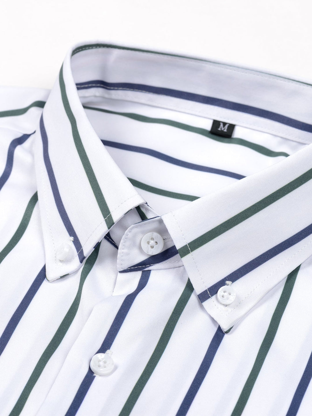 Burt - Long Sleeved Striped Shirt With Button