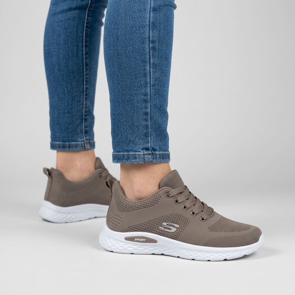 Sabrilda - Comfortable Lace Up Sneaker