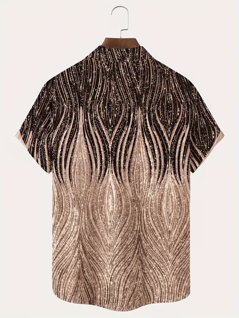 Klenn - Short Sleeve Shirt With 3D Print