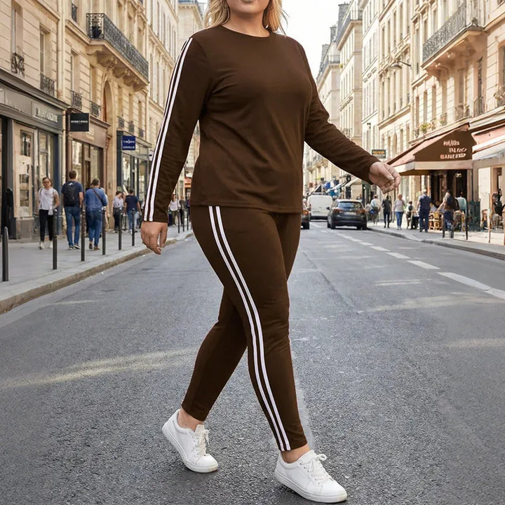 Loviisa - Comfortable Two-Piece Tracksuit Set