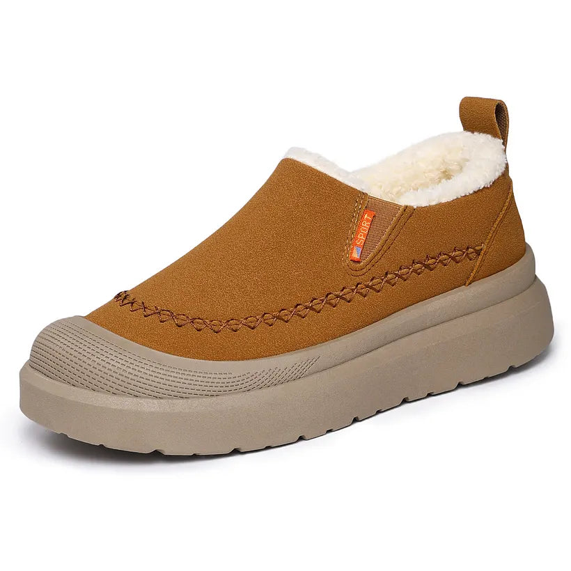 Sunnira - Elegant Shoes With Faux Fur Lining