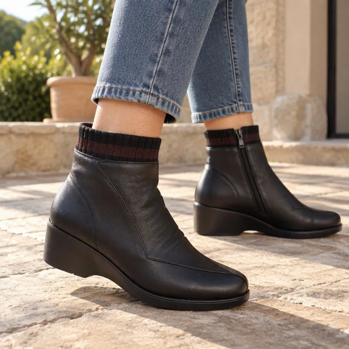 Amelea - Ankle Boot With Side Zipper