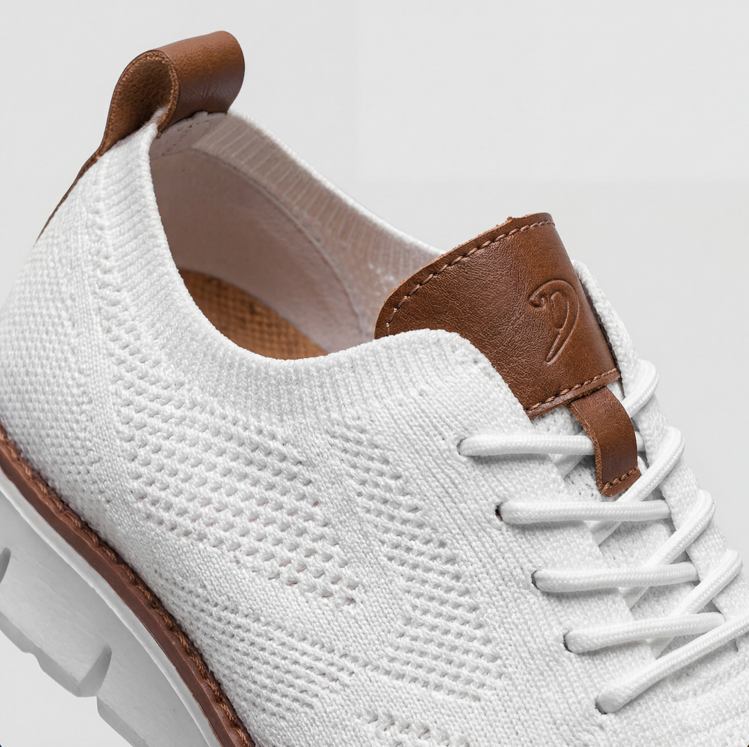 Pulsepeak - Sneakers With Knit Upper and Lace-Up Closure