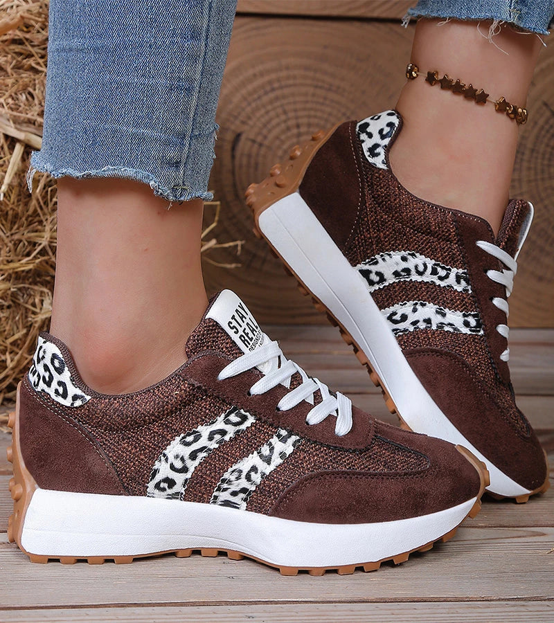 Imogiris - Rretro Style Platform Sneakers