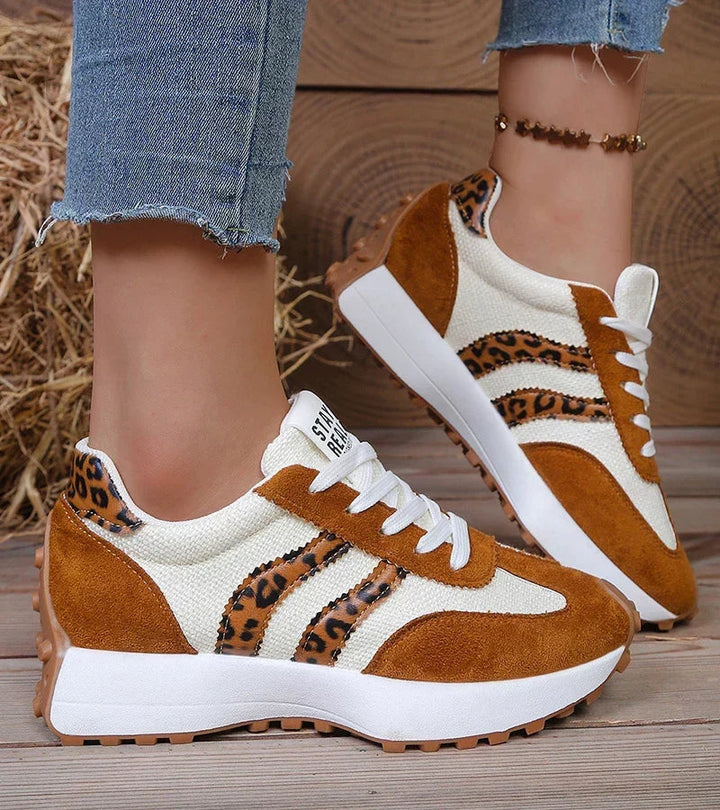 Imogiris - Rretro Style Platform Sneakers