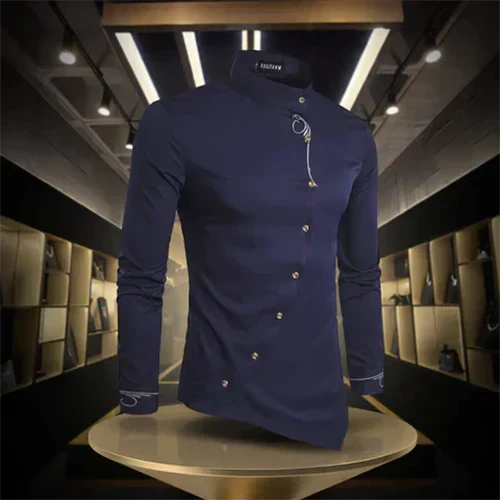 Esmar - Retro Collar Shirt