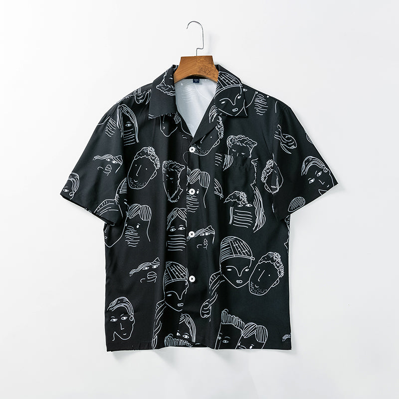 Bertrend - Short Sleeve Printed Shirt