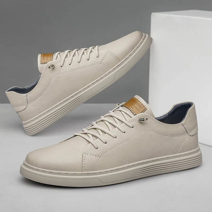 Axiomedge - Genuine Leather Sneakers