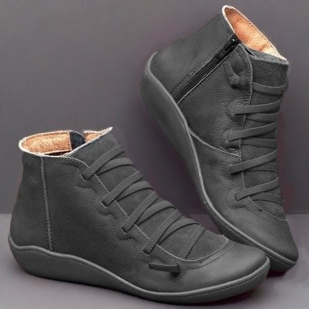 Axiomguard - Orthopedic Lace Up Ankle Boots