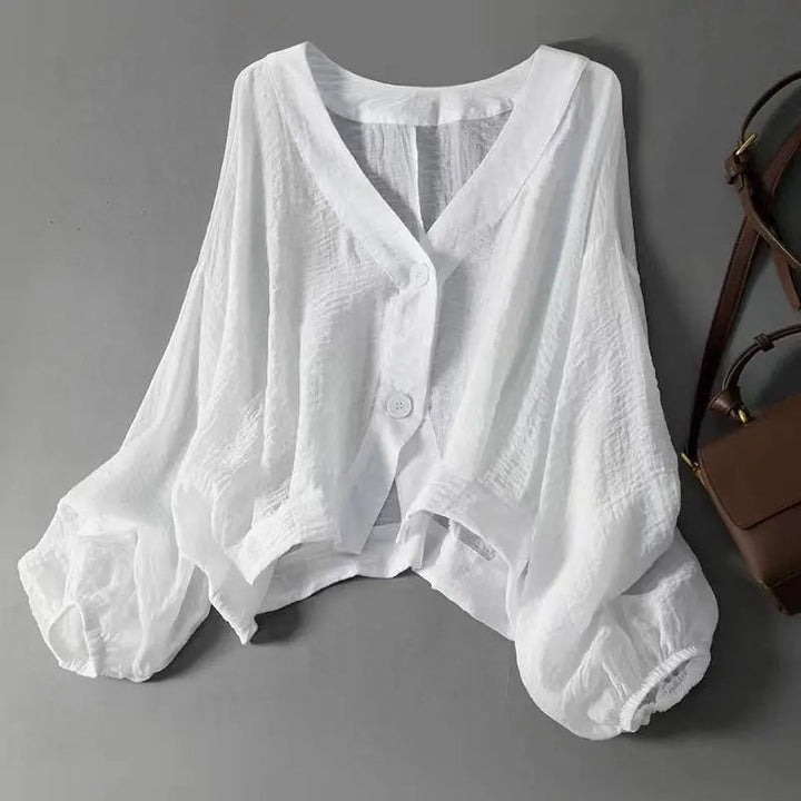 Comatize - Breathable Linen Blouse
