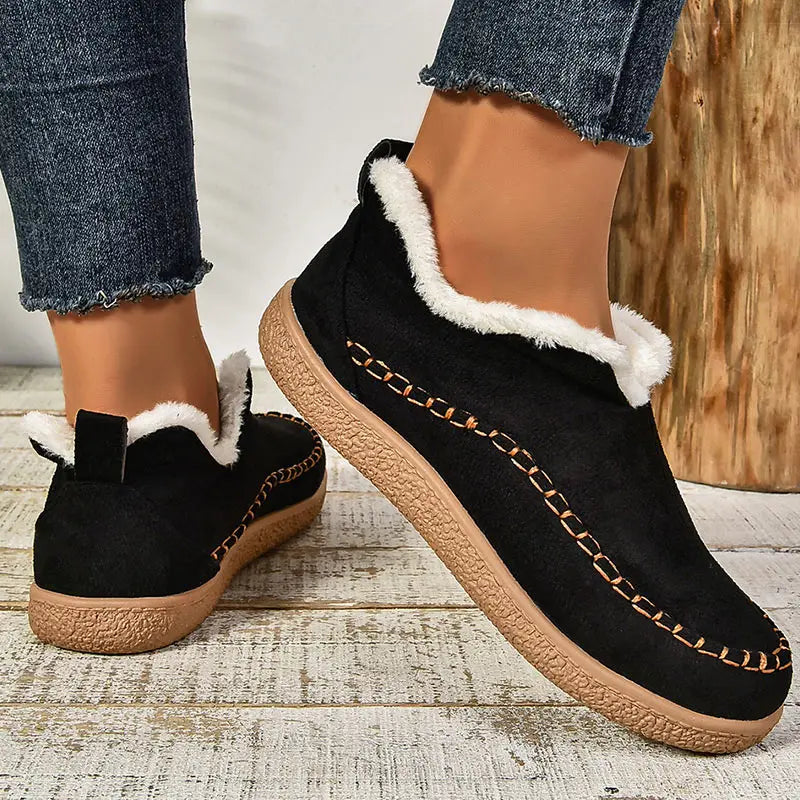 Heliella - Fleece Lined Ankle Boots