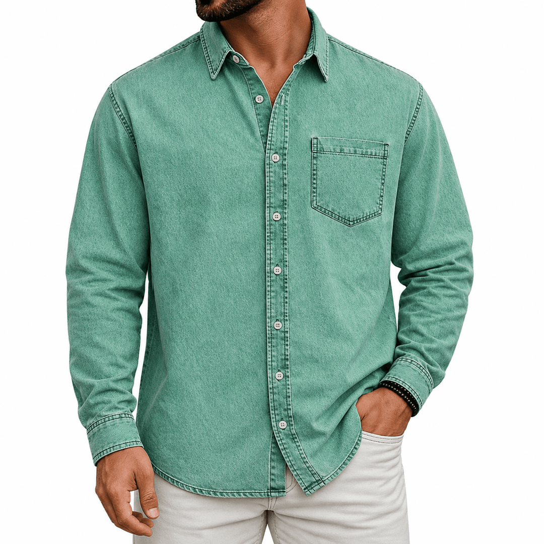 Elro - Denim Shirt With Front Pocket