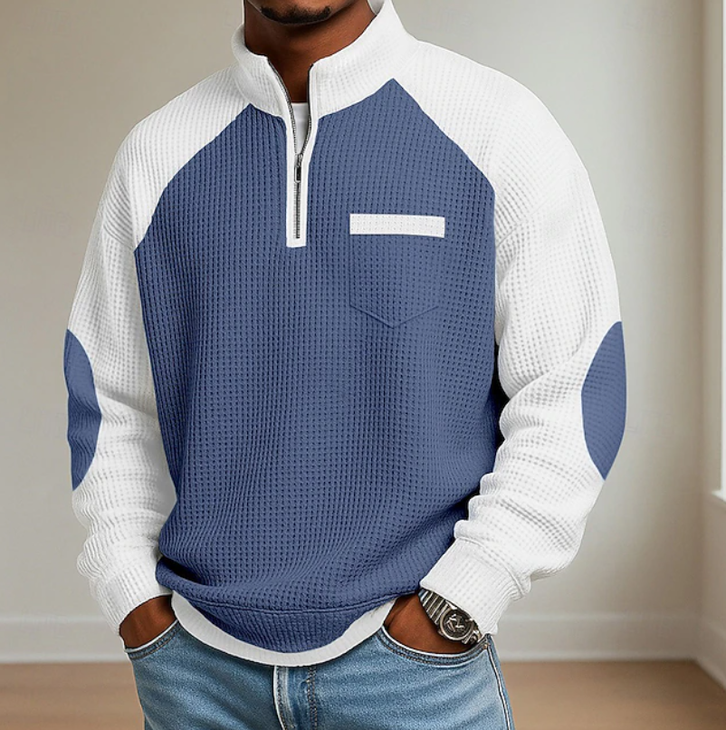 Dianine - Zip-up High Neck Sweater