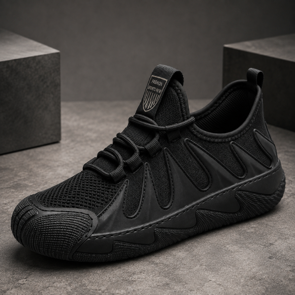 Auramark – Breathable Mesh Lace-Up Sneakers