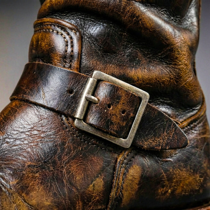 Rosea - Vintage Leather Ankle Boots
