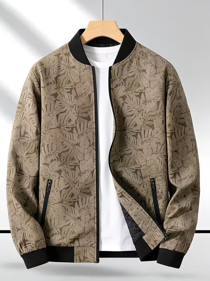 Nialelel - Casual Long Sleeve Sports Jacket With Zipper
