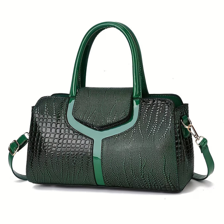 Isolarenna - Handbag With Crocodile Texture