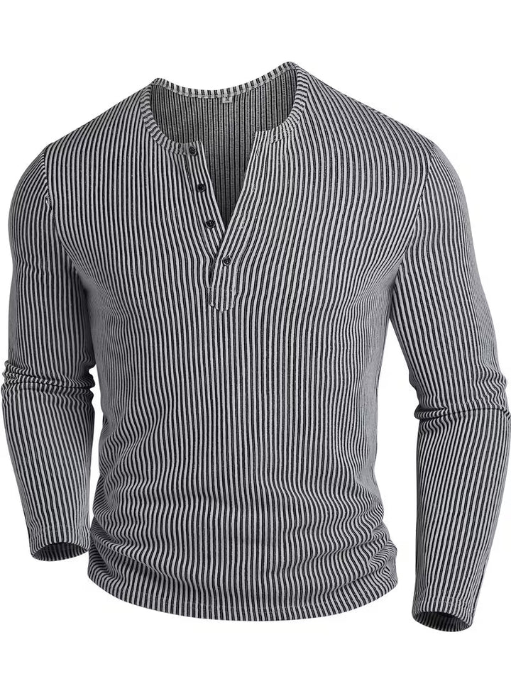 Anatonan - Heavy Duty Winter Henley Shirt