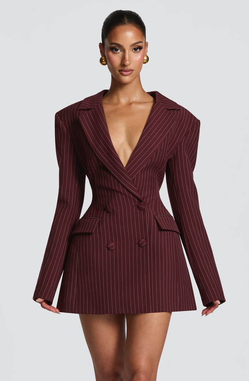 Pala - Short Ivory Blazer Dress