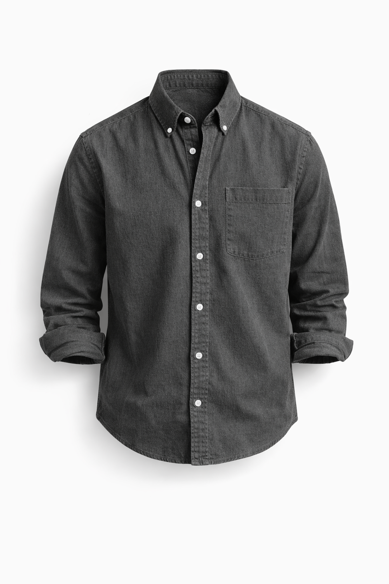 Bukayo - Long Sleeve Button-Up Shirt