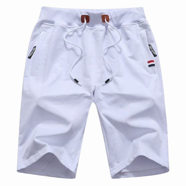 Hary - Cotton Shorts With Zipper Pockets