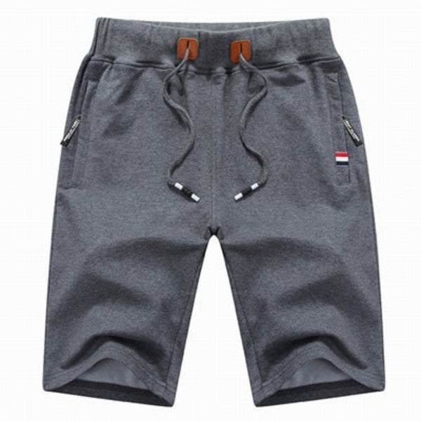 Hary - Cotton Shorts With Zipper Pockets