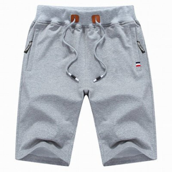Hary - Cotton Shorts With Zipper Pockets