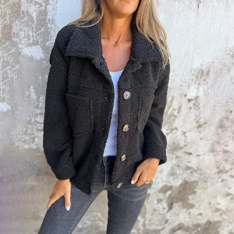 Alwina – Elegant Autumn And Winter Coat