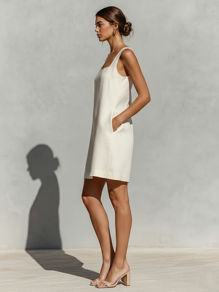 Loren - Sleeveless A Line Mini Dress