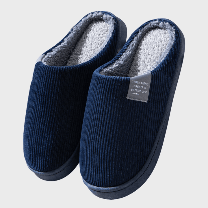 Vivora - Warm Fleece-Lined Closed Toe Slippers