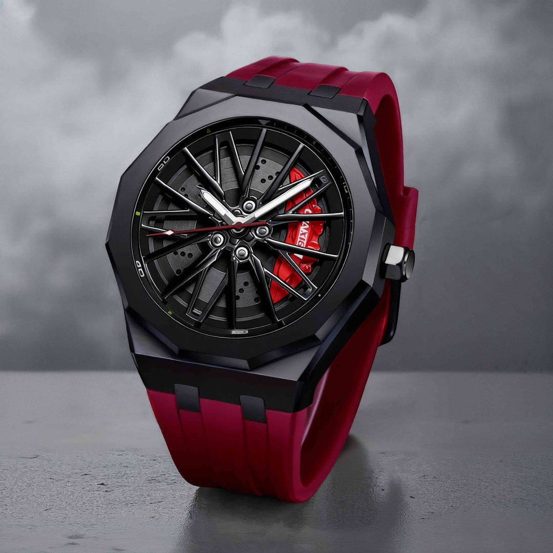 Bricen - Silicone Strap Sports Watch