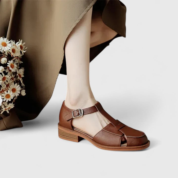 Camelys - Elegant Buckle Strap Sandal