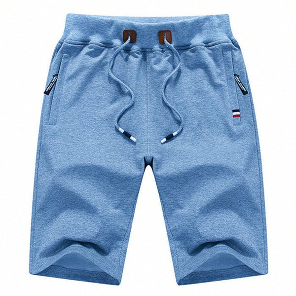 Hary - Cotton Shorts With Zipper Pockets