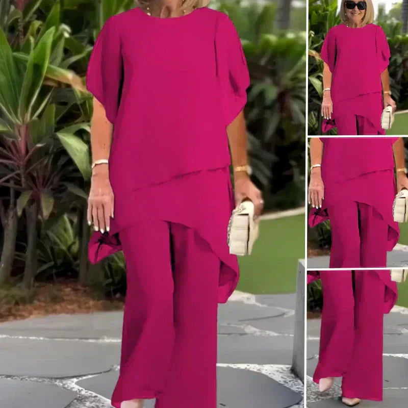 Panam - Wide Leg Trouser Set