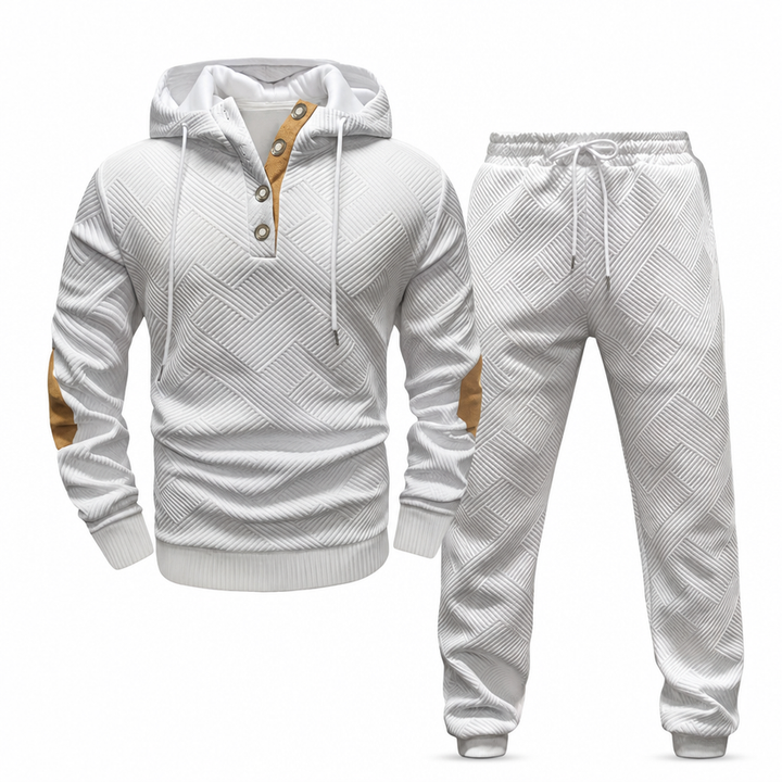 Raimena - Two Piece Jacquard Tracksuit Set