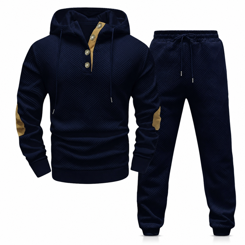 Raimena - Two Piece Jacquard Tracksuit Set