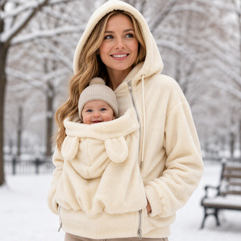 Tatjuira - Babywearing Hooded Fleece Jacket