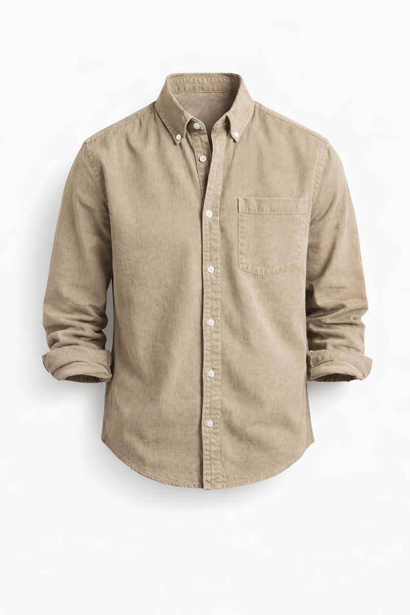 Bukayo - Long Sleeve Button-Up Shirt